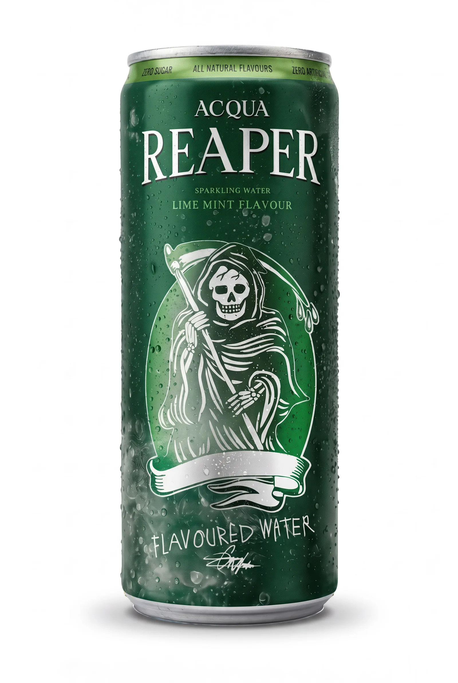 ACQUA REAPER Lime & Mint, 0,33-l-Dose